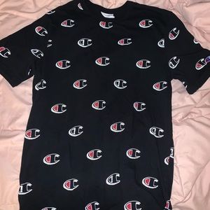 Chamption Black T-Shirt
